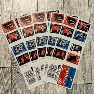 100 Baby Wild Animals Forever Postage Stamps